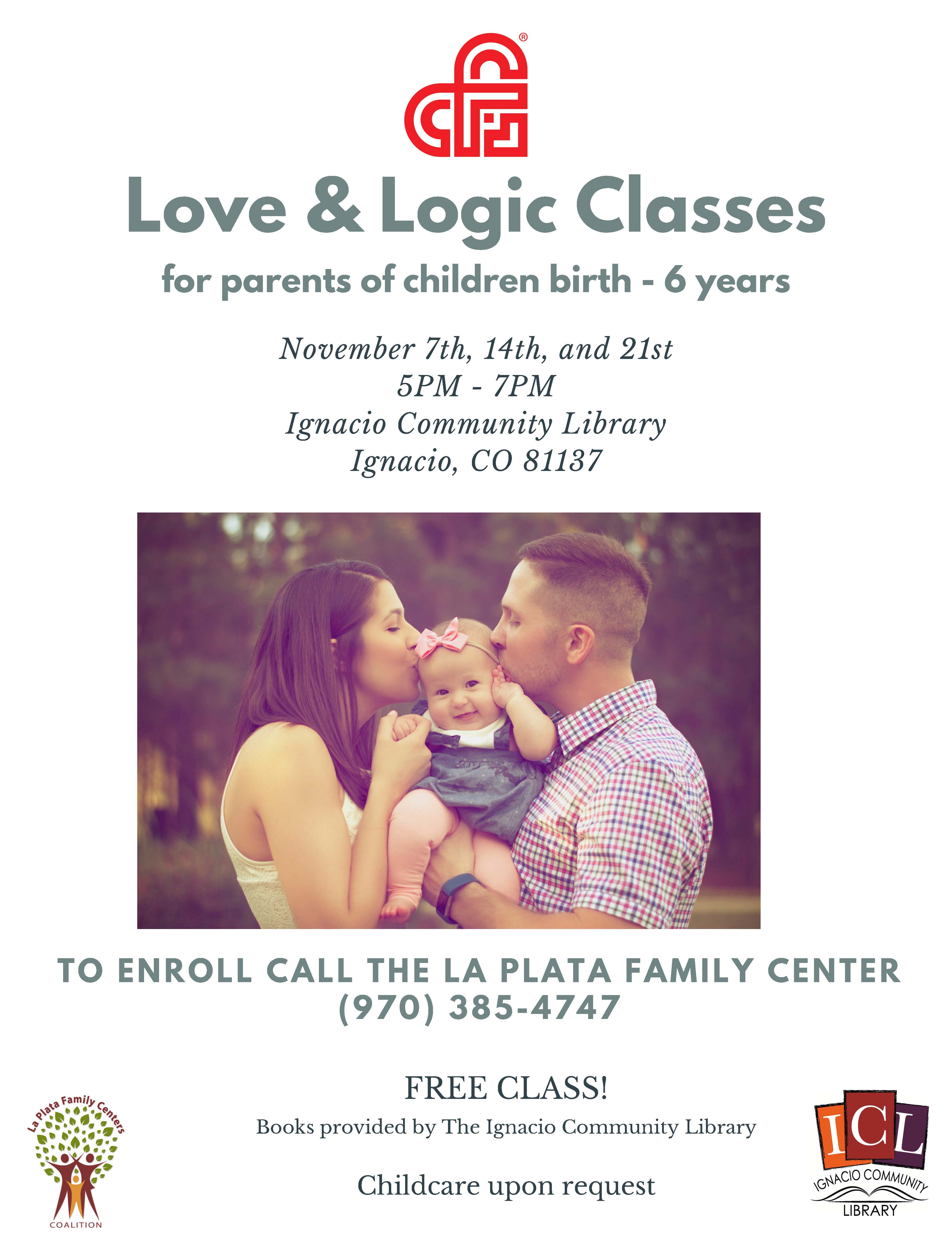 love and logic class flyer