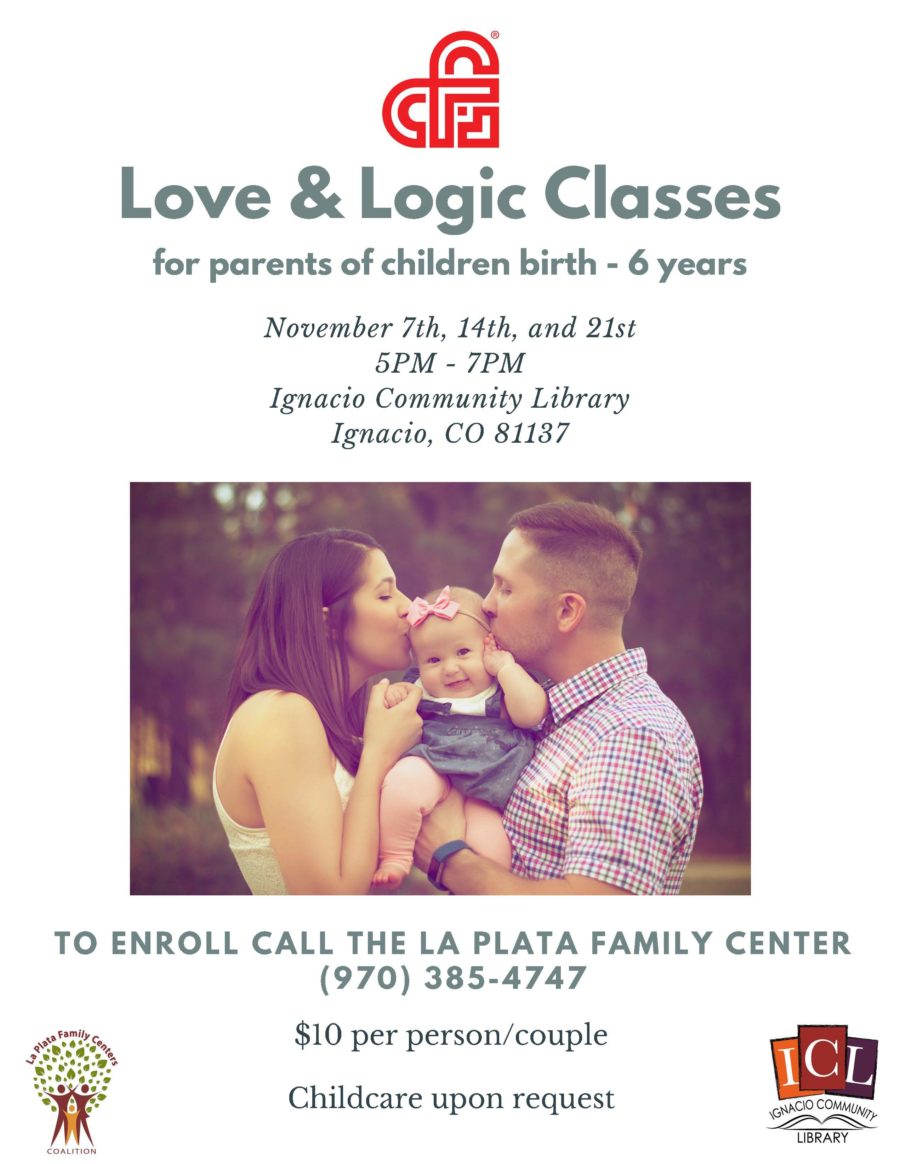 la plata faily love and logic flyer